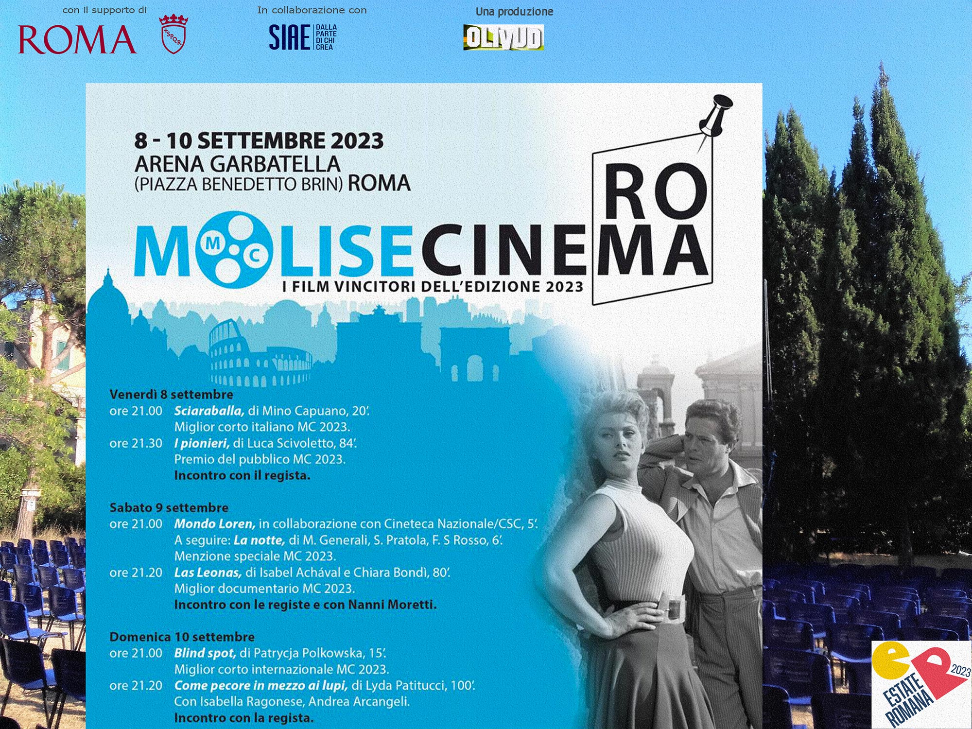 MoliseCinema in scena all'Arena Garbatella